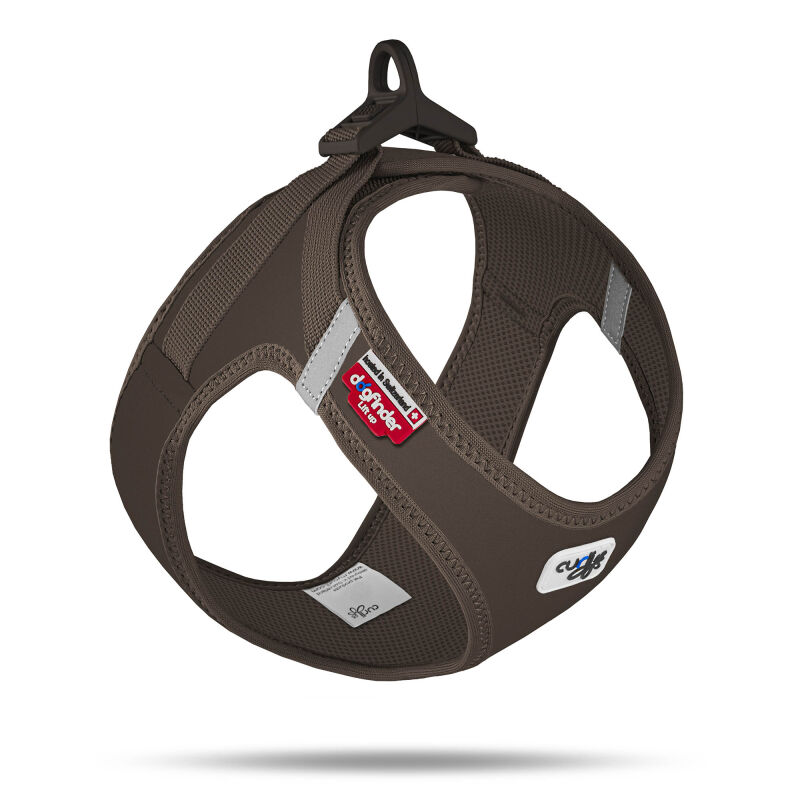 Curli Clasp Glow Vest Harness Reflective Grey