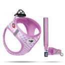 Vest Geschirr curli Clasp Air-Mesh Pink-Caro