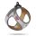 Glow curli Clasp Reflective Grey